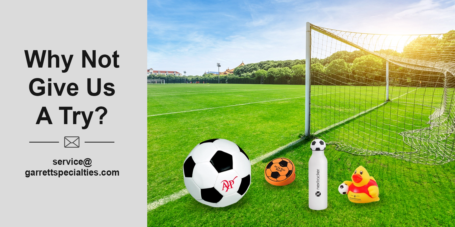 Custom soccer promotional items range from budget-friendly giveaways to premium regulation gear, perfect for team fundraisers, tournaments, and fan engagement.