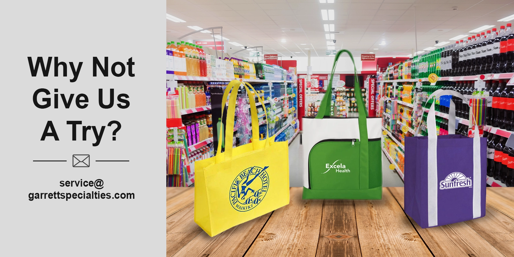 Custom Tote Bags | Personalized Promotional Totes Custom tote bags and personalized promotional totes with company, school and organization logos for trade shows, retail programs, employee events, fundraisers and community activities