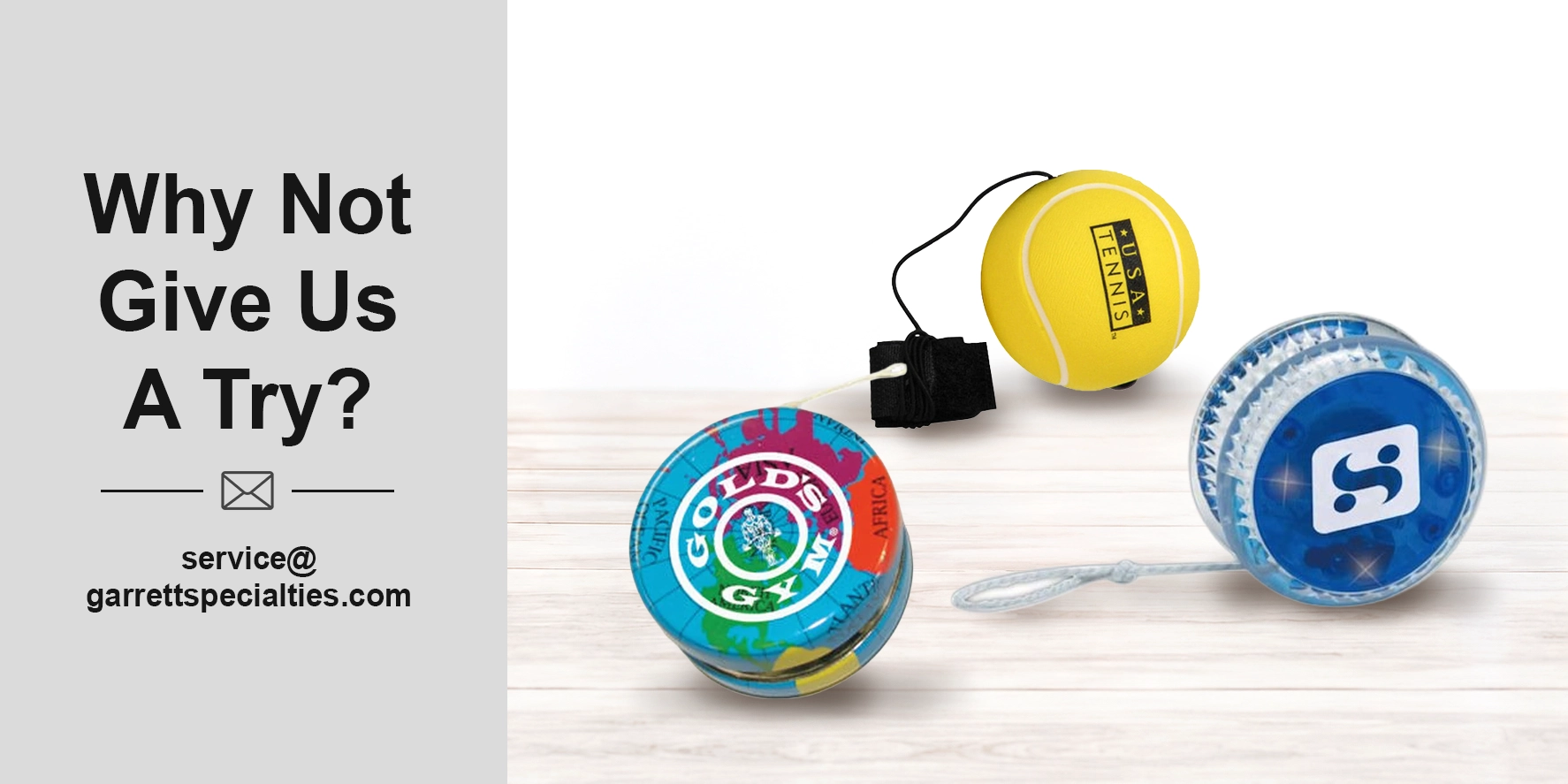 Custom yo-yos and promotional yo-yos