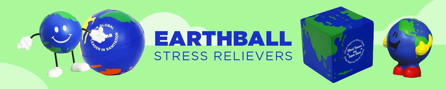 Custom Earth Stress Balls