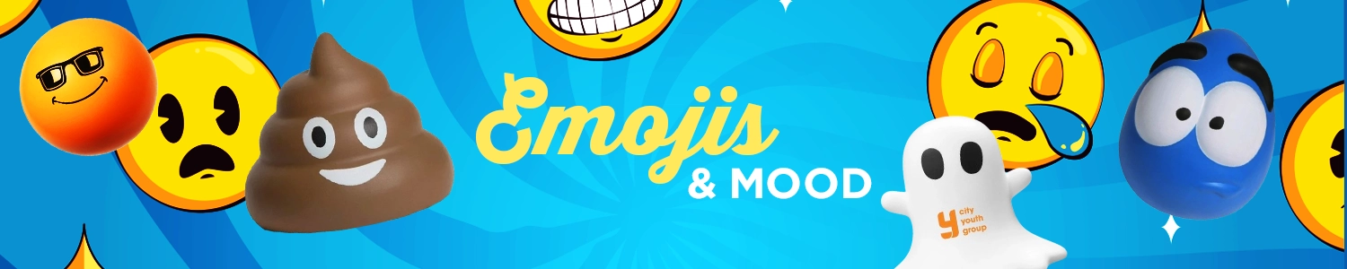 Emoji-Mood Stress Balls Emoji-Mood Stress Balls