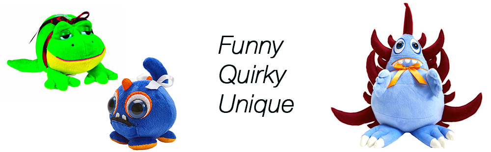 Funny and Unusual Stuffed Animals Logo Unique Stuffed Toys