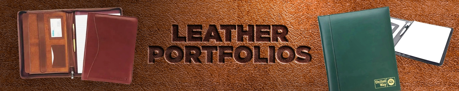 Custom Leather Portfolios & Padfolios