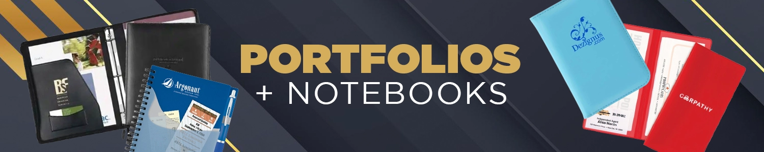 Promotional Notebooks & Portfolios