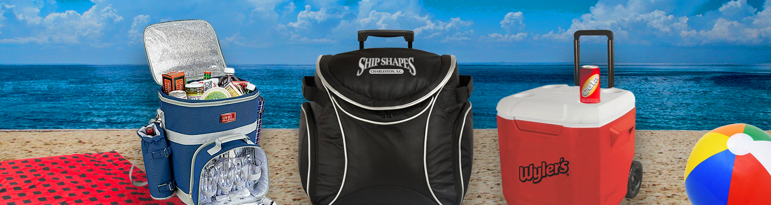 Promotional Coolers on Wheels Custom Rolling Cooler