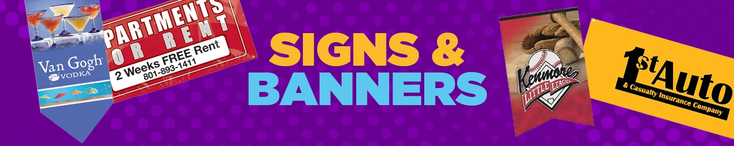 Custom SIgns, Banners & Pennants