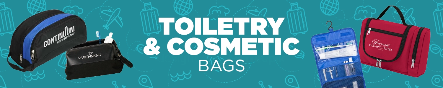 Custom Toiletry & Cosmetic Bags