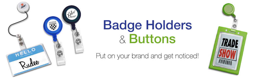 Name Badge Holders, Retractable, Id Holder & Buttons Name Badge Holders, Lanyards, Conference ID Supplies Name Badge Holders, Neck Wallets Conference, Event Trade Show ID Supplies