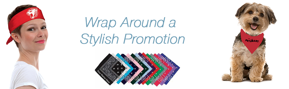 Logo Bandanas Personalized Promotional Bandanas
