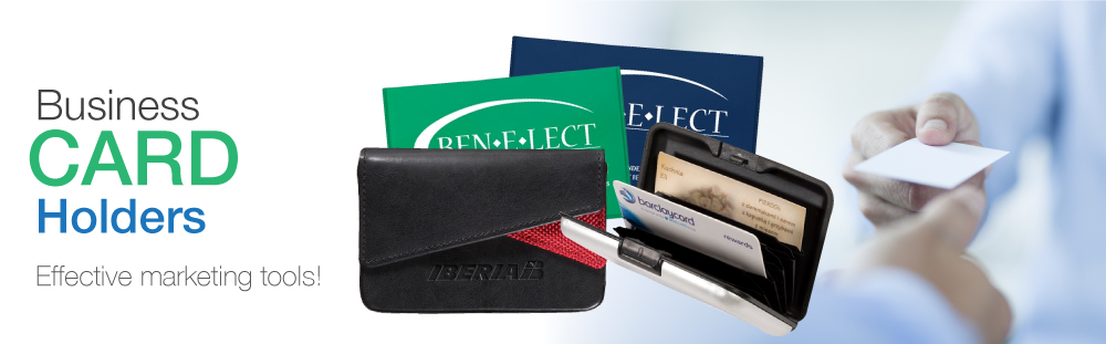 Business Card Holders Customized business card holders personalized with your logo