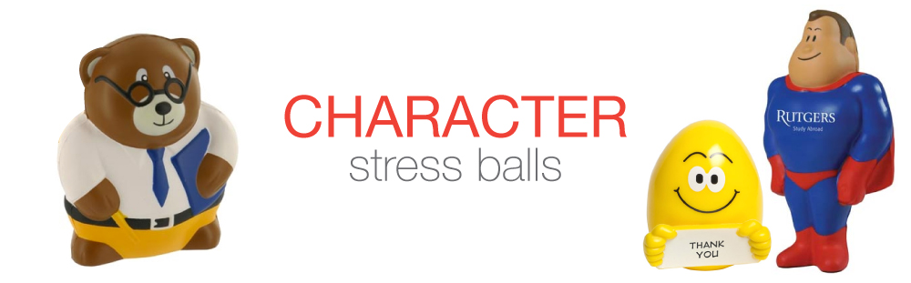 Character Stress Relievers Character Stress Balls