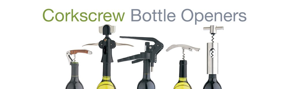 Corkscrew Bottle Openers Custom Corkscrew Bottle Openers