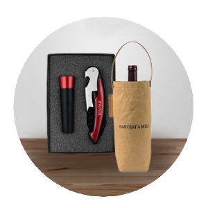 custom corporate wine gifts with logo for promotional events