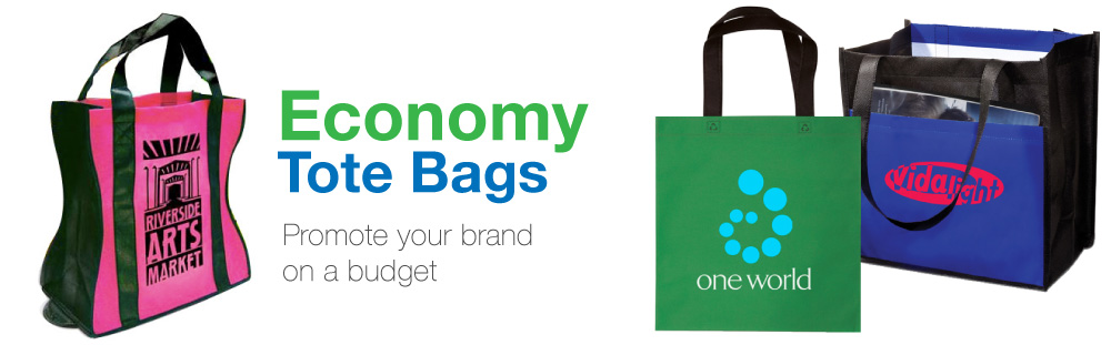 Cheap Tote Bag Promotional custom logo printed cheap economy bags