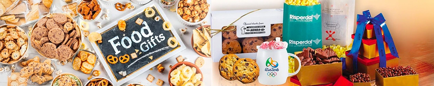 Custom Food Gifts & Promotional Snacks
