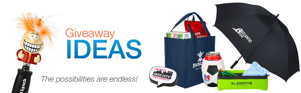 The Best Giveaway Ideas Logo Giveaways