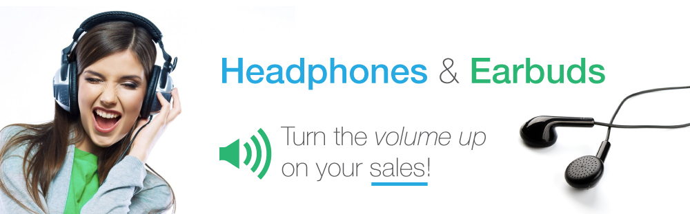 Custom Headphones & Earbuds Promotional Headphones & Earbuds