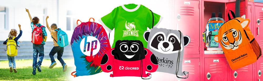 Kids Drawstring Bag Custom Kids Backpacks
