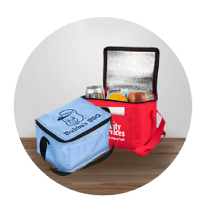 custom 6 pack cooler with logo for promotional events