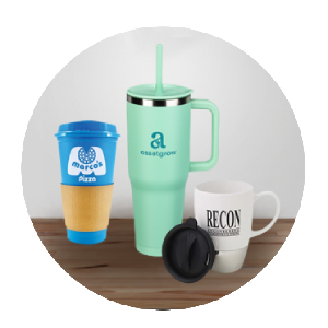 custom travel mugs with logo for promotional events