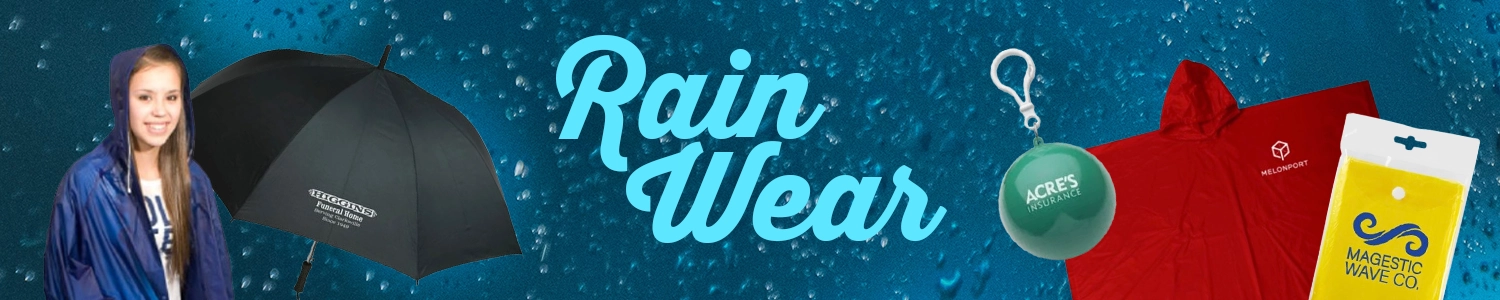 Custom Printed Rainwear and Emergency Ponchos