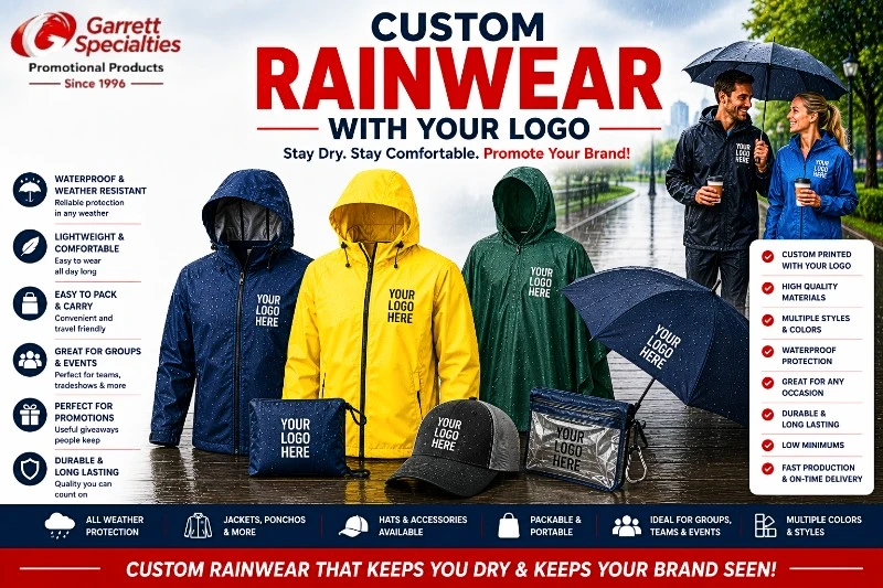 Custom Promotional Rainwear with Your Logo