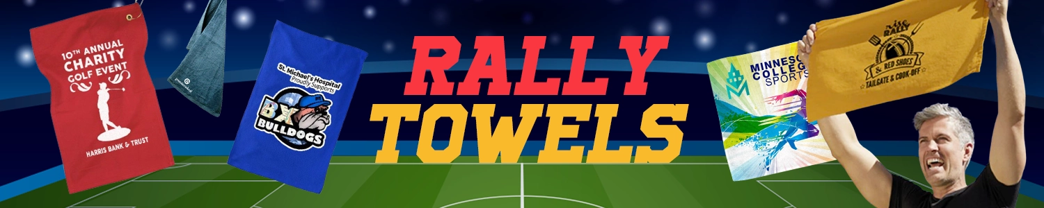 Custom Printed Rally Towels and Spirit Towels
