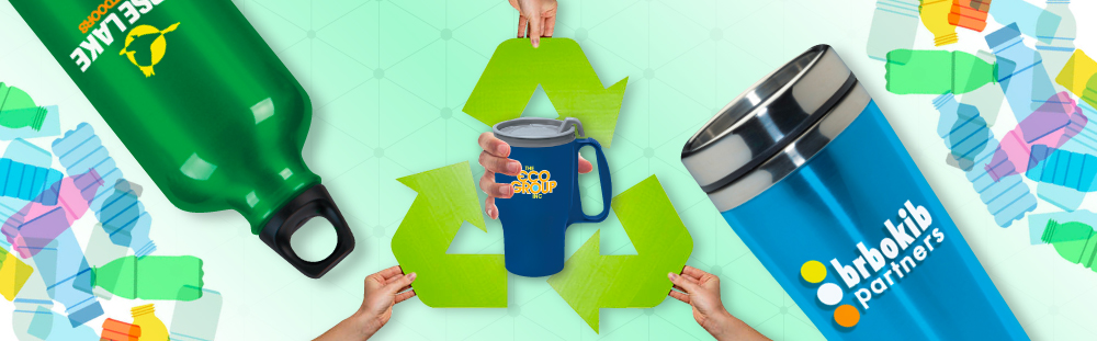 Recycled Drinkware Environmentally Friendly Mugs and Tumblers