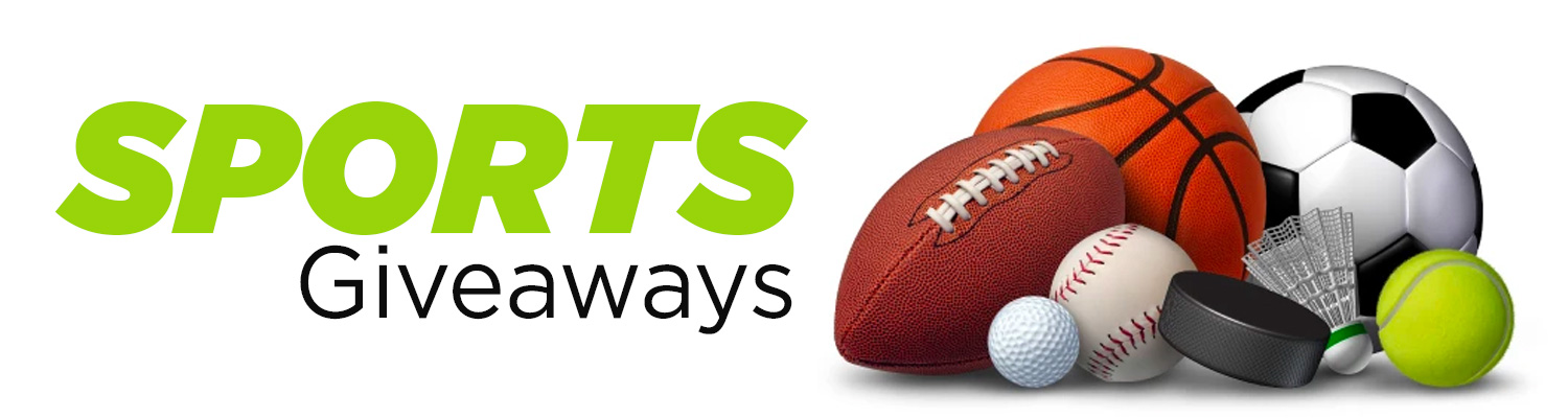 Sports equipment giveaway promotions