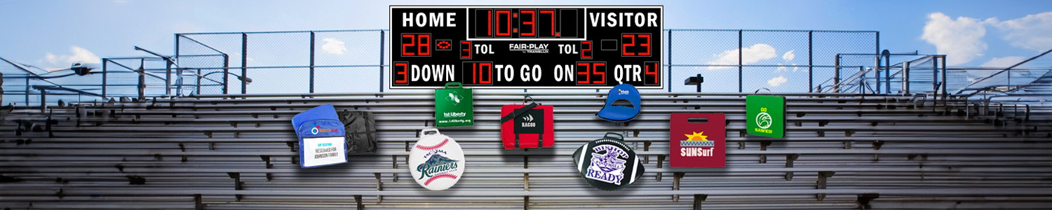 Custom Printed Stadium Seats and Cushions