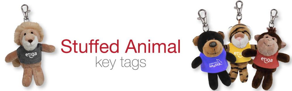 Stuffed Animal Key Chains Animal Key Tags