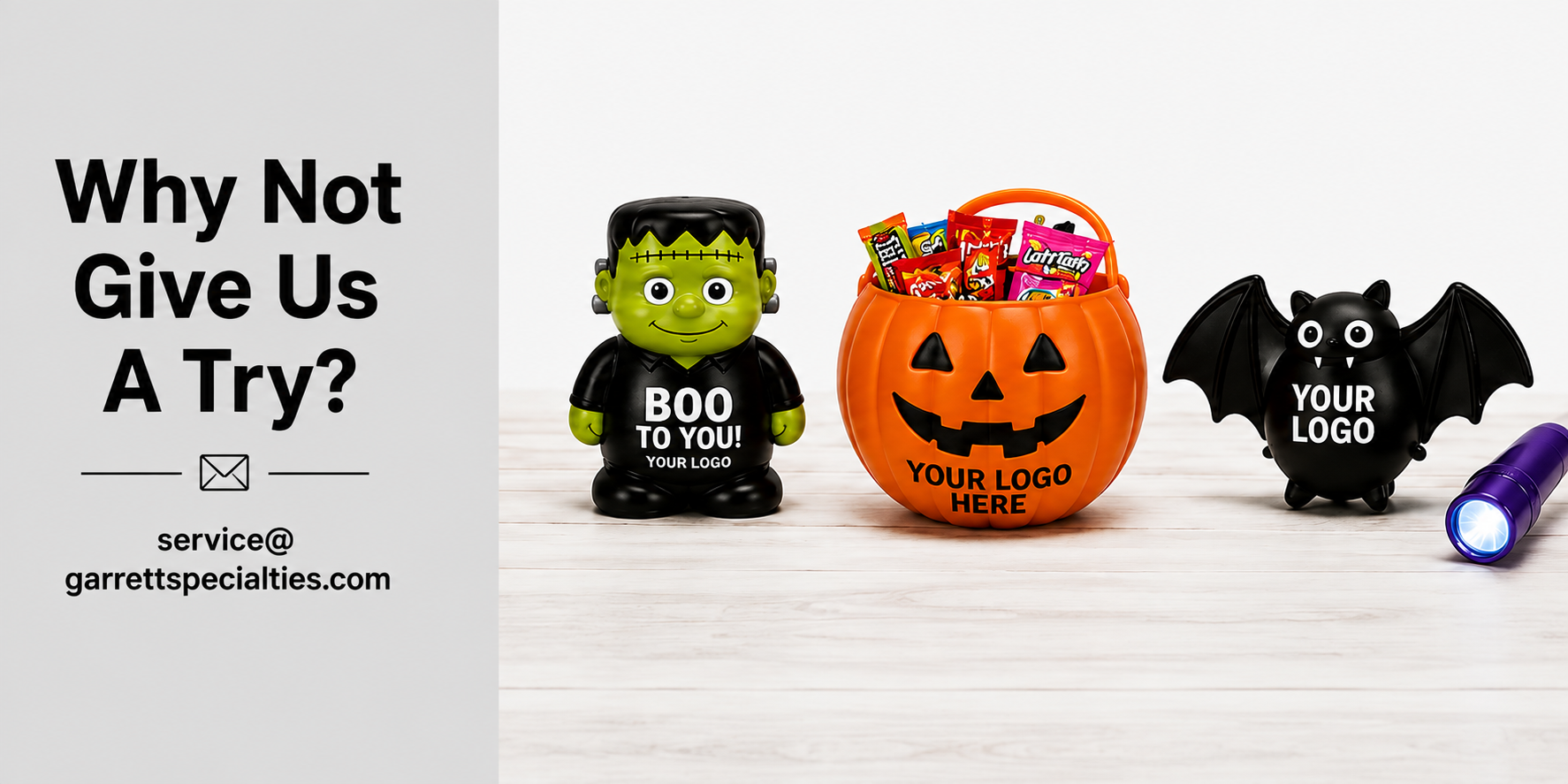 Custom Halloween giveaways and promotional products