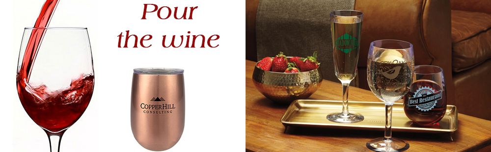 Custom Wine Glasses Promotional Wine Glasses