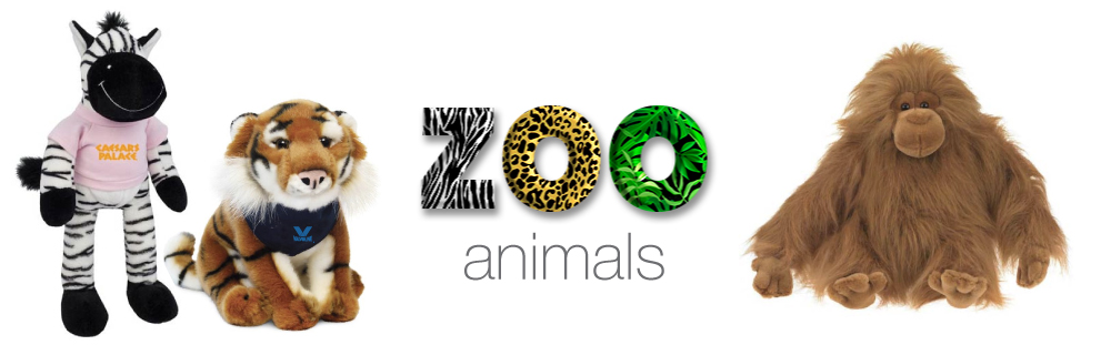 New Custom Zoo Animals Stuffed Zoo Animals