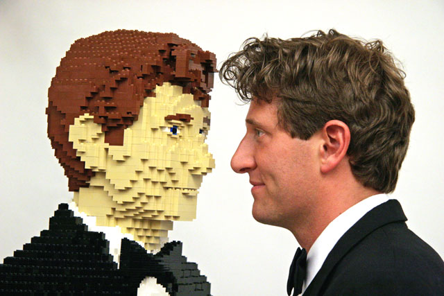 Life Size Replica by Nathan Sawaya - Photo from BrickArtist.com