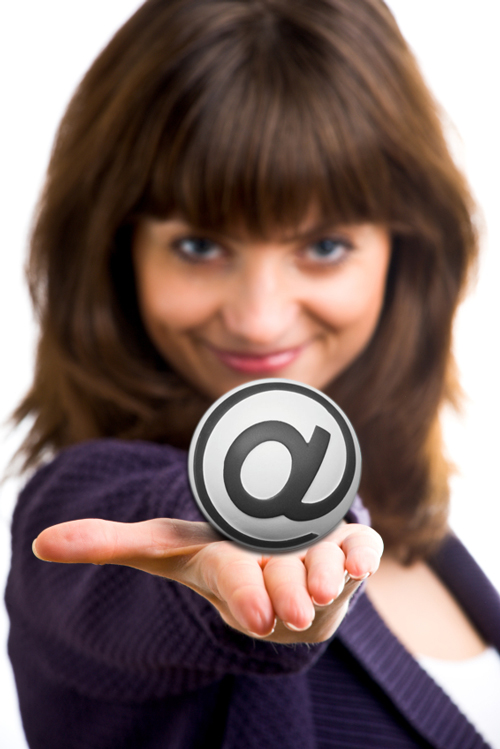 woman-at-sign-stress-ball