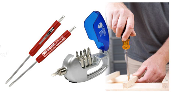 Screwdrivers and tool kits