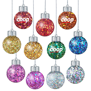 Confetti Ornaments