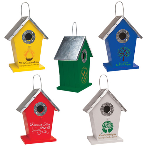 Promotional bird houses