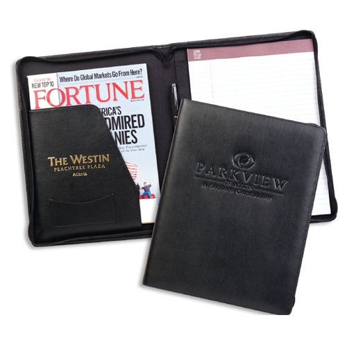 Promotional Zippered Decision Maker Portfolio