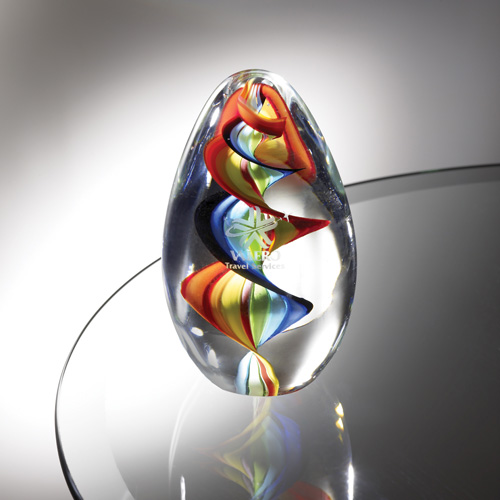 Promotional Kaleidoscopic Art Glass