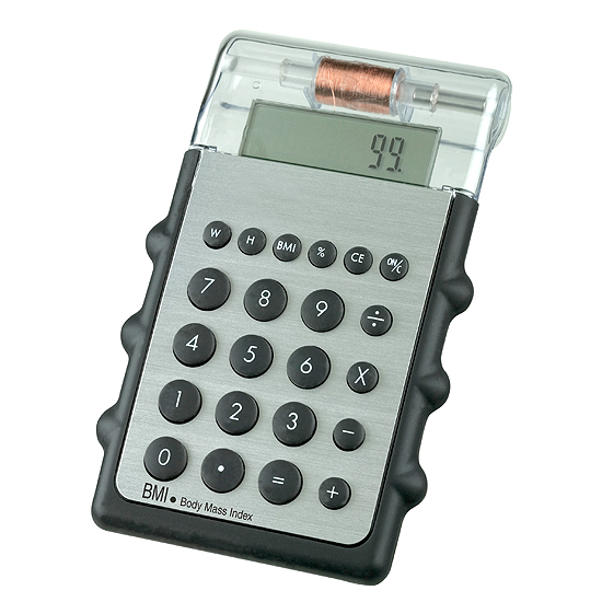 Promotional Motion Calculator with Body Mass Indicator