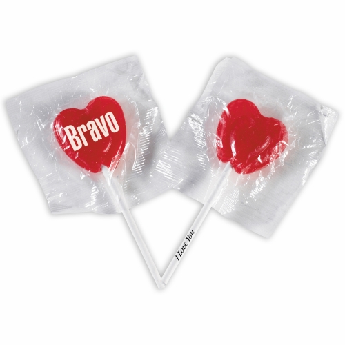 Promotional Heart Lollipop