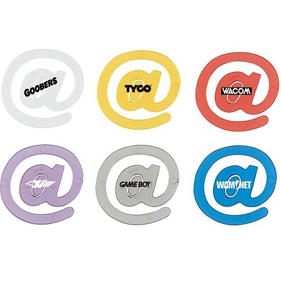 Promotional @ Symbol Paper Clip