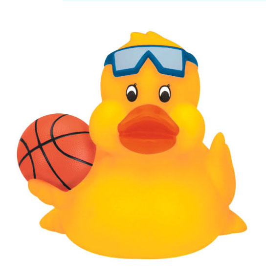 Promotional Basketball Rubber Duck