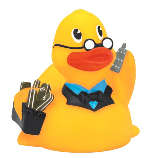 Promotional Rubber Financial Duck