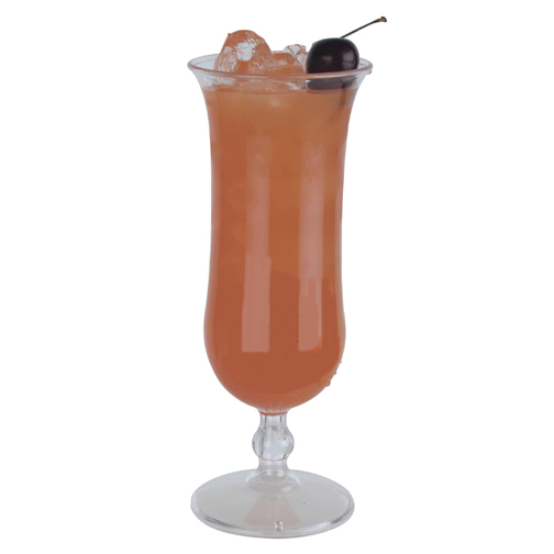 Promotional Plastic Hurricane Glass