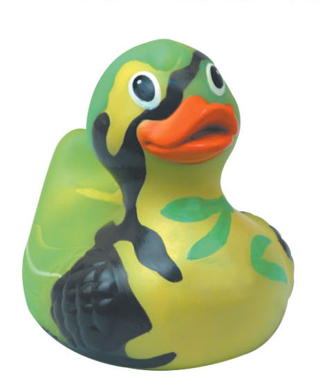 Promotional Camouflage Rubber Duck