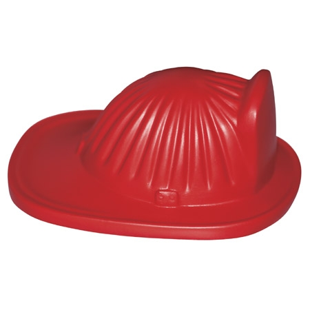 Promotional Fire Helmet Stress Ball