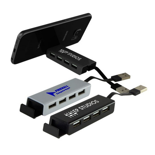 Promotional Pocket USB Hub with Stand 